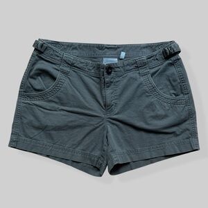 Athleta Olive Green Organic Cotton Utility Shorts Size 8